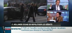 Apolline de Malherbe : Pourquoi François Hollande essaie-t-il de repolitiser les débats ? - 18/05
