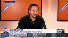 "Fédérer les artistes entre eux ne pouvait qu'être bon", explique Maxime Jullia, fondateur du collectif d'humoristes lyonnais "Le Gang"