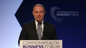 Le Premier ministre maltais Joseph Muscat, à LOndres le 16 avril 2018