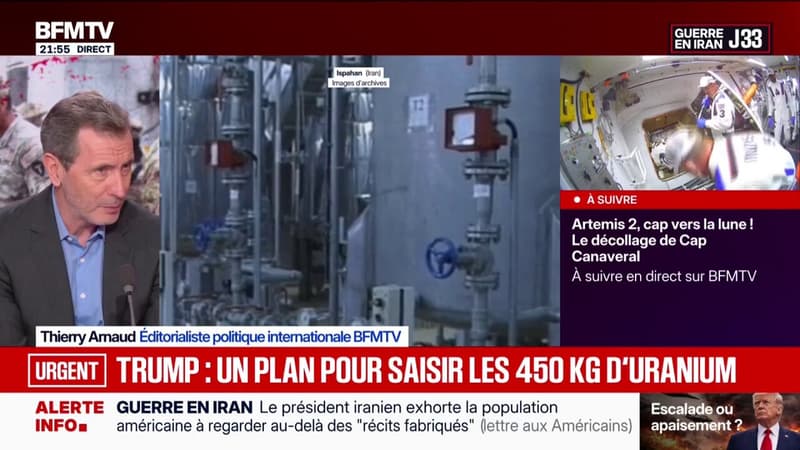 Guerre au Moyen-Orient: l’armée américaine présente un plan pour saisir le stock d’uranium iranien