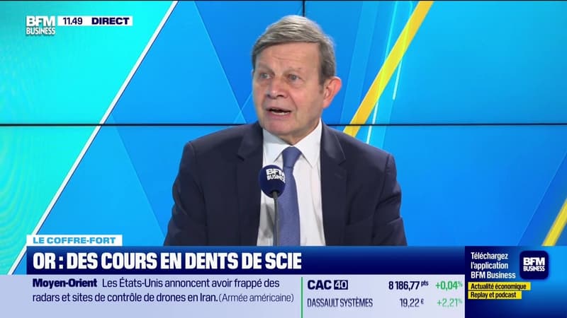 Le coffre-fort : Or, des cours en dents de scie - 01/06