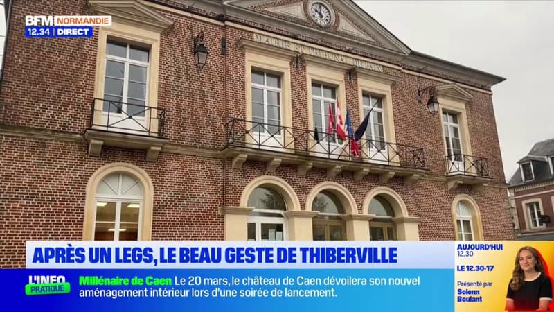 Thiberville: la commune reçoit un leg de 10 millions d'euros