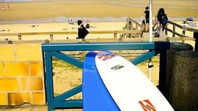 Une des plages de Lacanau