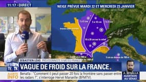 Météo France prévoit de la neige en plaine pour les deux prochains jours