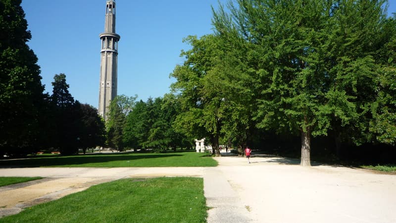 Le parc Paul-Mistral de Grenoble