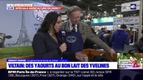 Salon de l'Agriculture: la ferme Viltain fête les 70 ans de son premier yaourt
