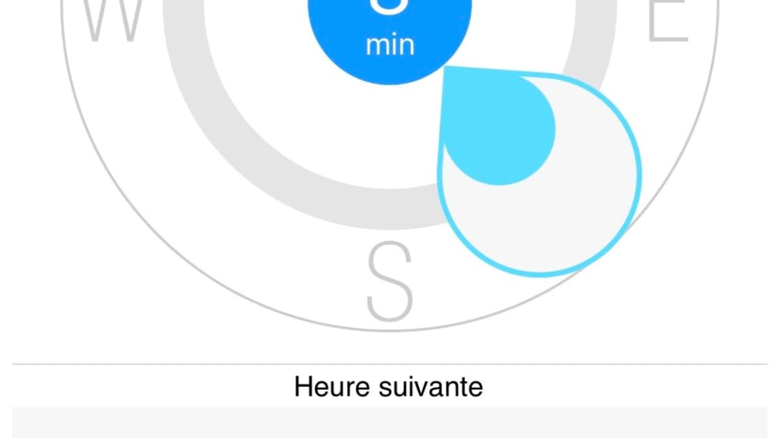 RainToday, application de prévisions météo