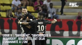 "Différent", "fantastique à regarder" : Benedetto fait déjà l'unanimité à l'OM 