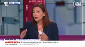 Immigration: Anne Hidalgo veut "l'application des règles de droit qui existent"