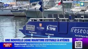 Une nouvelle ligne maritime estivale à Hyères