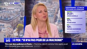 Edwige Diaz (députée Rassemblement national de la Gironde) sur les Européennes: "Si nous arrivons en tête de ces élections, nous demanderons à Emmanuel Macron de dissoudre l'Assemblée nationale"