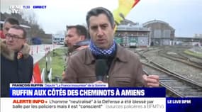 Ruffin aux côtés des cheminots à Amiens (2/2) - 13/12
