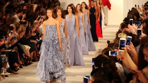 La dernière collection présentée par Ralph Lauren à New York le 17 septembre 2015 La dernière collection présentée par Ralph Lauren à New York le 17 septembre 2015