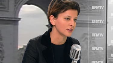Najat Vallaud-Belkacem, la ministre de l'Education, lundi 8 décembre sur BFMTV et sur RMC.