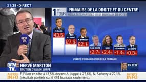 Primaire à droite: "Alain Juppé est le plus compétent, loyal et sérieux des candidats", Hervé Mariton