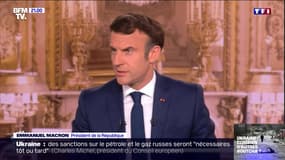Emmanuel Macron: "J'ai toujours œuvré pour parler avec la Russie"