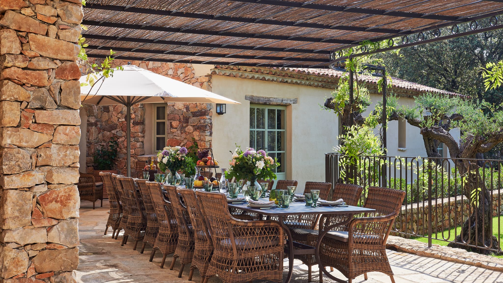 Terrasse villa Vanado Terrasse villa Vanado