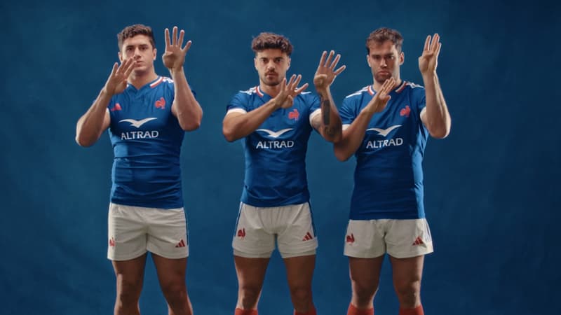 La Marseillaise en langue des signes: les images des joueurs du XV de France interprétant l'hymne français pour les sourds et malentendants