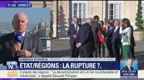 Congrès des régions: "Nous n'avons pas eu de réponses du Premier ministre", estime Dominique Bussereau