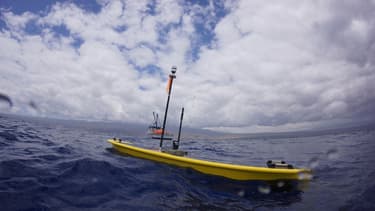 Le drone marin, Wave Gliders, explore des surfaces d'océan toujours inconnus de l'Homme.