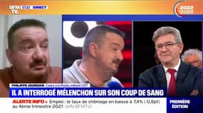 "Je trouvais qu'il était très agressif": ce militant CGT qui a interrogé Jean-Luc Mélenchon dans "La France dans les yeux" témoigne