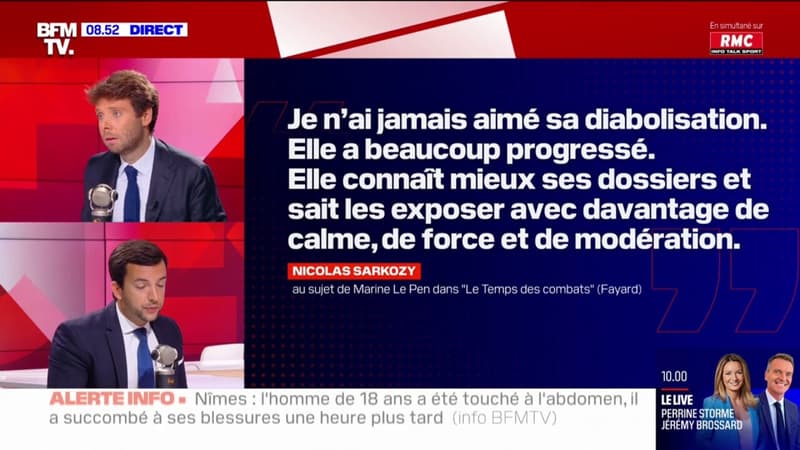 Jean-Philippe Tanguy (RN) estime que Nicolas Sarkozy 
