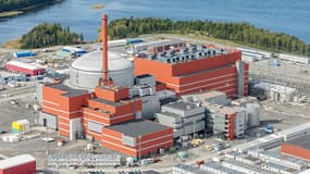 Le réacteur nucléaire EPR situé à Olkiluoto, en Finlande