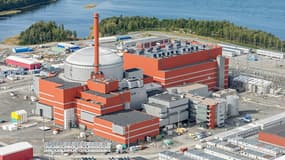 Le réacteur nucléaire EPR situé à Olkiluoto, en Finlande