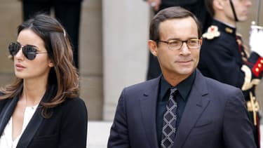 Jean-Luc Delarue et son épouse Anissa, le 16 juin 2011