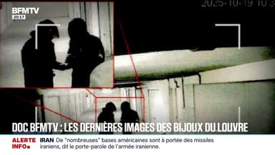Les images des bijoux du Louvre filmées dans un garage d'Aubervilliers, une heure seulement après le casse
