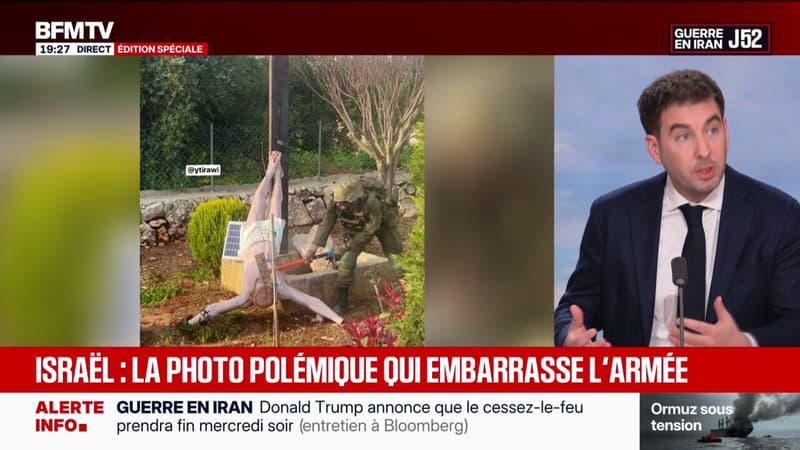 Statue de Jésus endommagée au Liban par un soldat israélien: la photo polémique qui embarrasse Tsahal