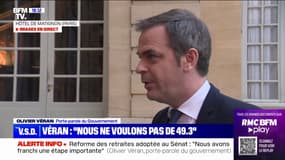 Réforme des retraites: "Nous ne voulons pas de 49.3", affirme Olivier Véran