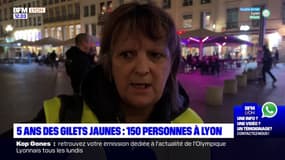 Lyon: 150 personnes réunies pour les cinq ans des gilets jaunes