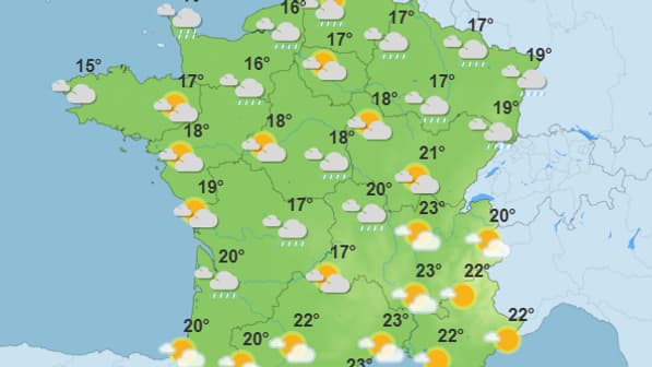 La météo vendredi 6 juin 2025. La météo vendredi 6 juin 2025.