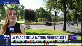 Paris: la place de la nation rénovée et végétalisée