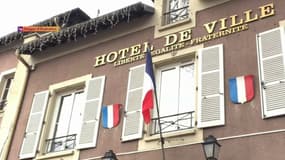 La façade d'une mairie - Illustration