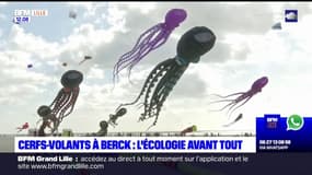 Berck-sur-Mer: les organisateur des cerfs-volants misent sur l'écologie