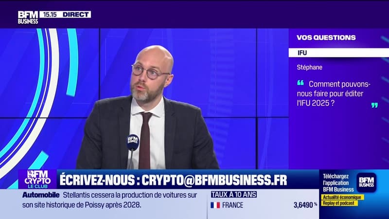 BFM Crypto, le Club : Comment pouvons-nous faire pour éditer l'IFU 2025 ? - 16/04