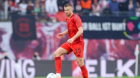 Eric Dier sous le maillot du Bayern Munich, le 3 mai 2025