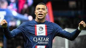 Kylian Mbappé avec le PSG