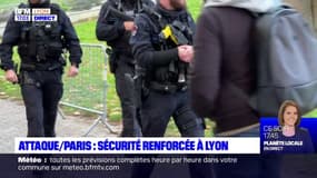 Lyon: la sécurité renforcée en ville après l'attaque terroriste à Paris
