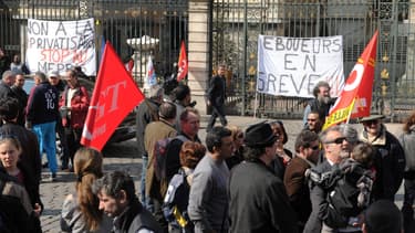 Eboueurs en grève (Photo d'illustration)