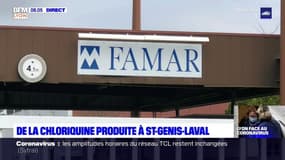 Saint-Genis-Laval: l'entreprise Famar, seul frabricant français de chloroquine, est en redressement judiciaire
