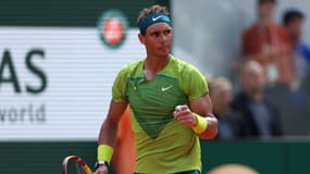Rafael Nadal en finale de Roland-Garros, le 5 juin 2022.