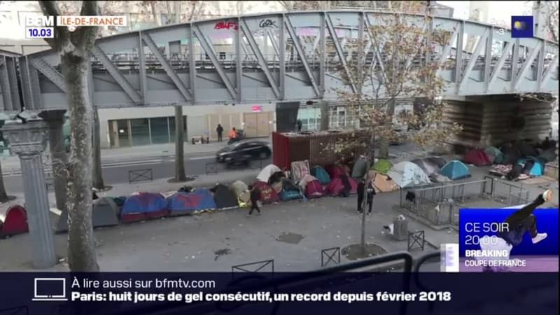 Paris: le camp de la Chapelle évacué