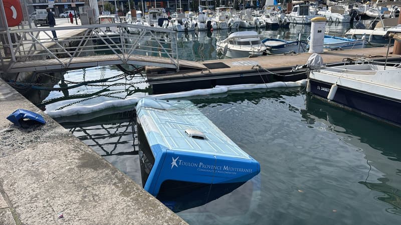 Pourquoi un bus du réseau Mistral a-t-il fini sa course dans le port de la Seyne-sur-Mer?