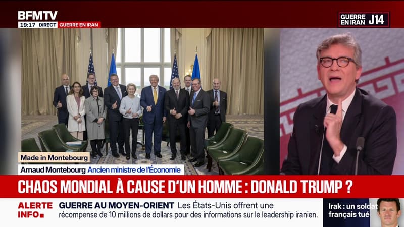 MADE IN MONTEBOURG - "L'Union européenne a toujours fait preuve d'une très grande servilité à l'égard des États-Unis", constate Arnaud Montebourg, ancien ministre de l'Économie