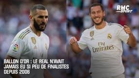 Ballon d'Or - Le Real n'avait jamais eu si peu de finalistes depuis 2006