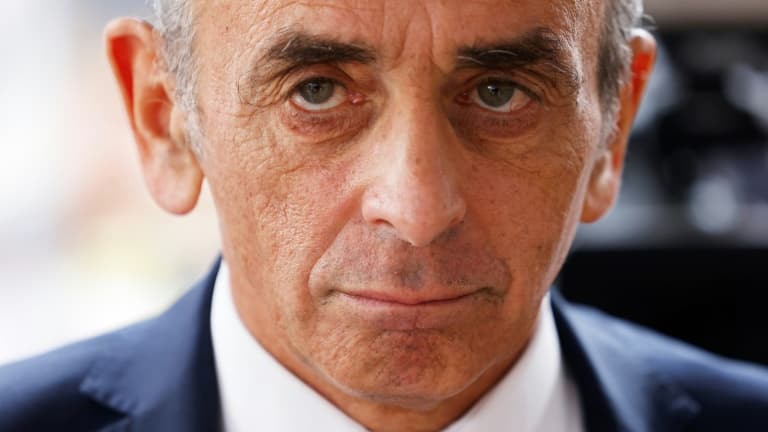 Le chef du parti Reconquête Eric Zemmour, le 19 juin 2024 à Neuilly-sur-Seine, près de Paris