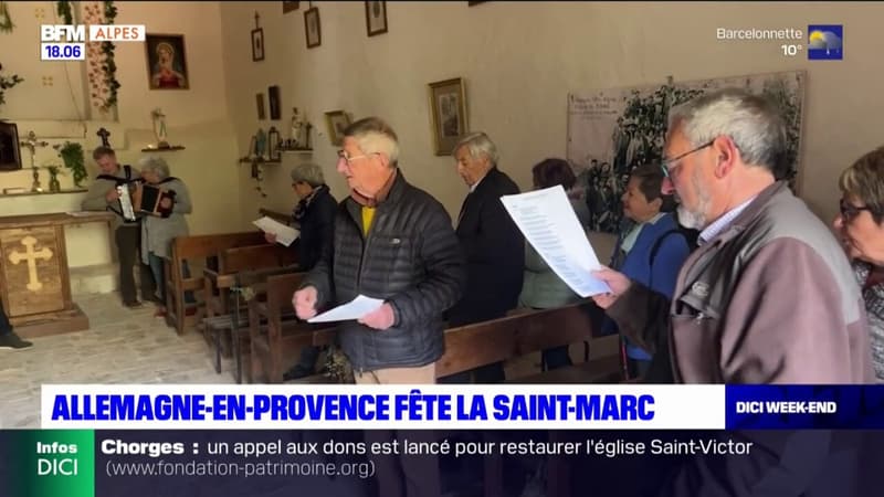 Alpes-de-Haute-Provence: Allemagne-en-Provence fête la Saint-Marc